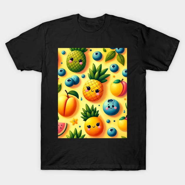 Fruity Pattern T-Shirt by Cheebies